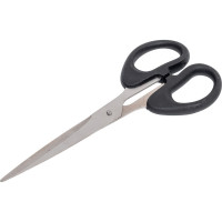 Канцелярские ножницы Calligrata Офис 15.5 см пластиковые ручки 1293674