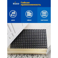 Грязезащитный коврик Blabar ячейка, 500x1000x16 мм, резиновый 100% 92248