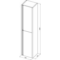 Пенал ALLEN BRAU FANTASY 40 white matt 00274075 1.11007.WM