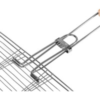 Решетка для барбекю для рыбы Helios HS-RB SY280 62x28x28 см 291487