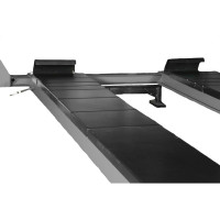 Четырехстоечный подъемник KraftWell г/п 4500 кг. платформы для сход-развала, цвет серый, длина платформ до 5700 мм KRW450AT