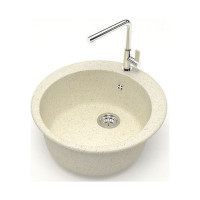 Кухонная мойка Azario Vital 507x507x200 мм, бежевая CS 00078344