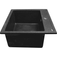 Кухонная мойка Azario Litos 570x505x200 мм, черная CS 00078325