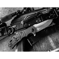 Складной нож Kizlyar Supreme Bloke X cталь N690, StoneWash, рукоять из G10 4650065050685