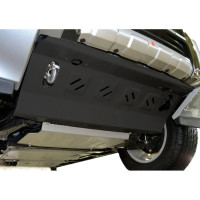 Защита радиатора Mitsubishi Pajero III, IV 1999-2006 2006-2011 2011-, st 2mm АвтоБроня 111.04012.1