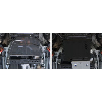 Защита КПП для Mitsubishi Pajero III, IV 1999-2006 2006-2011 2011-, st 2mm, АвтоБроня 111.04044.1