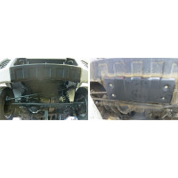 Защита рулевых тяг для UAZ Patriot 2014-2016 2016-н.в., st 3mm АвтоБроня 222.06313.1
