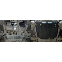 ЗК+КПП АвтоБроня Toyota Auris 2006-2015/Corolla 2006-2019, st 2mm 111.05799.1