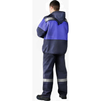 Противоэнцефалитный костюм URSUS темно-синий/васильковый КОС256-002; 60-62, 170-176