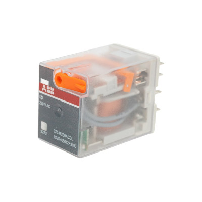 Реле ABB CR-M230AC3L 230B AC 3ПК 10A, СИД индикация 1SVR405612R3100