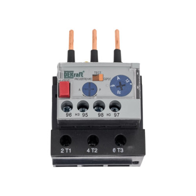 Тепловое реле перегрузки Dekraft РТ-03, 25-32 А, 9.00 A-12.0 A 23119DEK