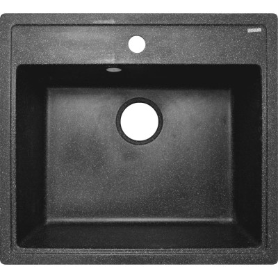 Кухонная мойка Azario Litos 570x505x200 мм, черная CS 00078325