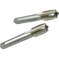 Дюймовый метчик TORNERI UNF 9/16" 18 нитей Р6М5 комплект из 2-х штук 035392