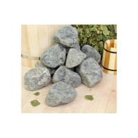 Галтованный камень для бани Добропаровъ Габбро-диабаз 20 кг, фракция 70-120 мм 3505819