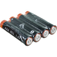 Солевая батарейка Luazon Heavy Duty, AAA, R03, спайка, 4 штуки 1740934