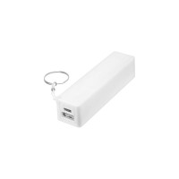 Внешний аккумулятор Luazon 2200 мАч, USB, 1 А, крепление кольцо, белый 4311088