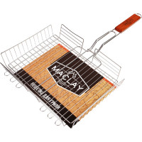 Решетка гриль для мяса Maclay Lux, глубокая, 25х35х56 см 120125