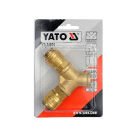 Быстроразъемное двухстороннее соединение рапид мама-G 3/8"F YATO YT-24091