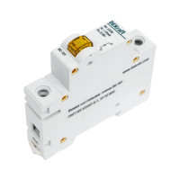 Сигнальная лампа Dekraft ЛС-101, 1 Р, LED, 220 В, желтый 18008DEK