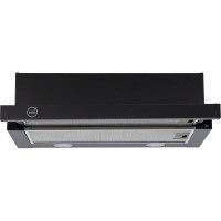 Кухонная вытяжка встраиваемая MBS ARALIA 600 BLACK GLASS 6014