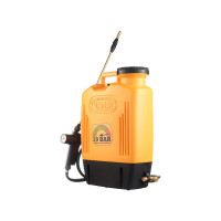 Профессиональный ранцевый аккумуляторный опрыскиватель Volpi originale ELETTROLITHIUM 10 BAR 15l с телескопической штангой 22PTE