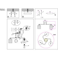 Потолочная люстра Ambrella Light TRADITIONAL TR303217