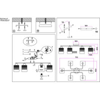 Накладной светильник Ambrella Light TRADITIONAL TR303207