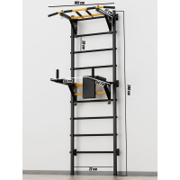 Шведская стенка BARFITS new age x2 турник 3 хвата, черный na-x2-black