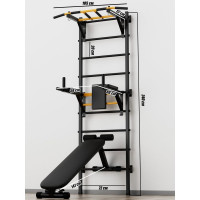 Шведская стенка BARFITS new age x3 турник 3 хвата, черный na-x3-black