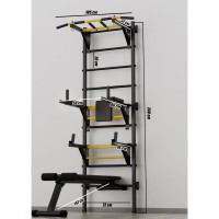Шведская стенка BARFITS new age x4 турник 3 хвата, черный na-x4-black