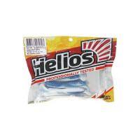 Виброхвост Helios hs-1-026 catcher 2.75"/7 см, blue sparkles/white, 7шт 00000131745