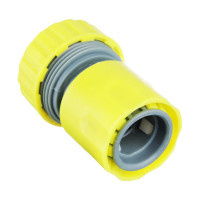 Коннектор для шланга 3/4" с аквастопом Inbloom 160-031