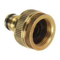 Штуцер резьбовой для крана PROF+ с внутренней резьбой 1"-3/4", латунь MY-313 Inbloom 169-039