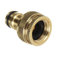 Штуцер резьбовой для крана PROF+ с внутренней резьбой 3/4"-1/2", латунь MY-311 Inbloom 169-040