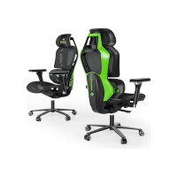 Компьютерное кресло для геймеров EUREKA TYPHON, зеленый ERK-GC05-G