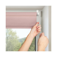 Рулонная штора PRAKTO SHANTUNG 65x165 см, пыльная роза 9403218695