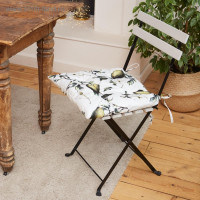 Сидушка на стул Этель "Груши" 42x42 см, 100% хлопок 190 г/м2 5376604