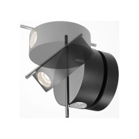 Настенный светильник (бра) MAYTONI nuance led 4w алюминий черный и латунь MOD180WL-L4B3K