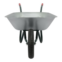 Садовая тачка МастерАлмаз зеленая 1-колесная 85л. колесо 360мм 10506296