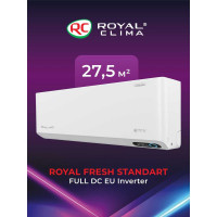 Инверторная сплит-система Royal Clima бризер ROYAL FRESH STANDARD Full DC EU Inverter RCI-RFS28HN/IN/RCI-RFS28HN/OUT