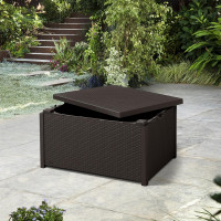 Стол KETER Arica storage table коричневый 221043