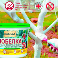 Побелка универсальная для деревьев SAFORA 3кг, белая П2
