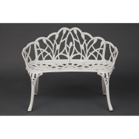 Скамья Tetchair Secret De Maison Strauss (Штраус) алюминиевый сплав, 99хх56x76см, butter white 11381