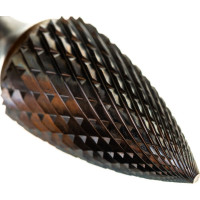 Бор-фреза форма G парабола с заостренной головой (16x25 мм; хвостовик 6 мм) D.BOR 9F-16160K02D