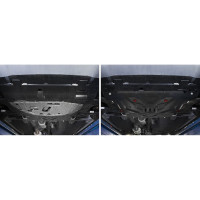Защита картера и КПП АвтоБРОНЯ для Honda CR-V 2017-н.в., с крепежом, 111.02131.2