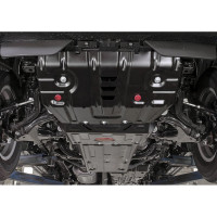 Защита радиатора, картера, КПП и РК АвтоБРОНЯ Lexus GX 460 2009-2013 2013-н.в, st 2mm, K111.09516.1