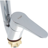 Смеситель для кухни G-lauf с высоким поворотным изливом, хром NUD4-A146