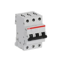 Автоматический трехполюсный выключатель ABB 63А, С, S203, 6кА 2CDS253001R0634