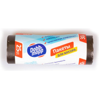 Пакеты мусорные (25 шт; 30 л) черные DOBB&MOPP 3.2.01.020