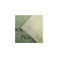 Придверный коврик Доляна Корги 40х60 см цвет голубой 5504435